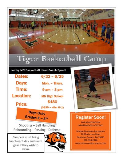 2026 Basketball Camp K - 5th 