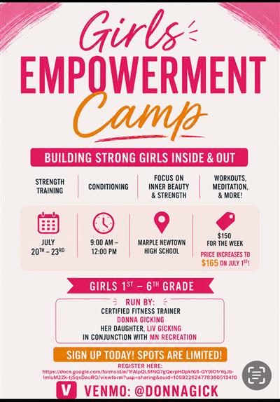girls empowerment camp